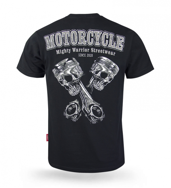 Obrázok pre Tričko Motorcycle čierne Mighty Warrior
