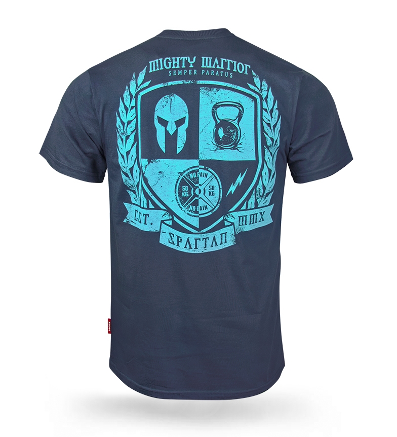 Obrázok pre Tričko Athletic modré Mighty Warrior