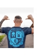 Obrázok pre Tričko Athletic modré Mighty Warrior